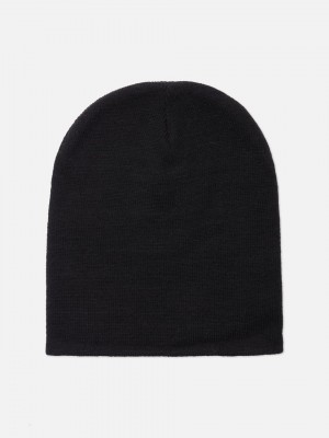 Primark Supersoft Knit Muts Dames Zwart | Nederland 45790-OPQI