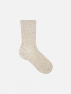 Primark The Edit Knit Crew Sokken Dames Beige | Nederland 75296-XTCQ
