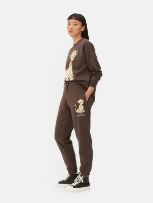 Primark The Lion King Grafische Joggingbroeken Dames Bruin | Nederland 24965-YMUJ