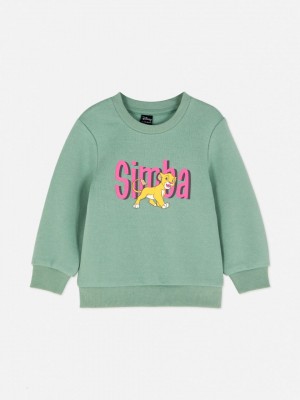 Primark The Lion King Simba Sweatshirt Jongens Groen | Nederland 59032-TGKY