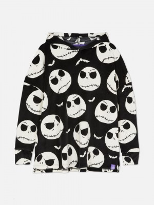 Primark The Nightmare Before Christmas Velour Hoodie Dames Zwart | Nederland 64152-WXSR