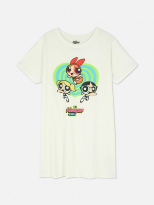Primark The Powerpuff Girls Sleep T-shirts Dames Lichtgroen | Nederland 28504-POYZ