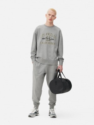 Primark The Stronghold LA Grafische Sweatshirt Heren Grijs | Nederland 27856-SMTG