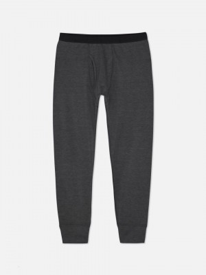 Primark Thermal Long Johns Ondergoed Heren Grijs | Nederland 24378-MRCK