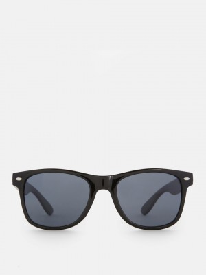 Primark Tinted Rectangular Zonnebril Heren Zwart | Nederland 79618-XRNW