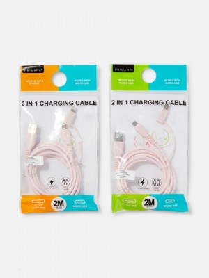 Primark Two-In-One Charging Cable Tech Dames Lichtroze | Nederland 31584-NOTW