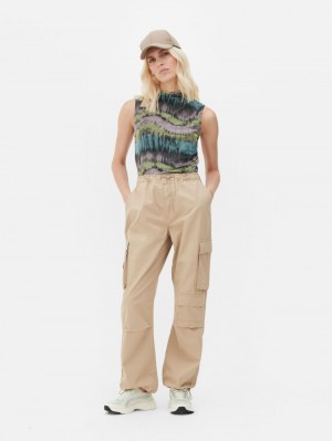 Primark Utility Parachute Broek Dames Grijs | Nederland 38574-WKEF