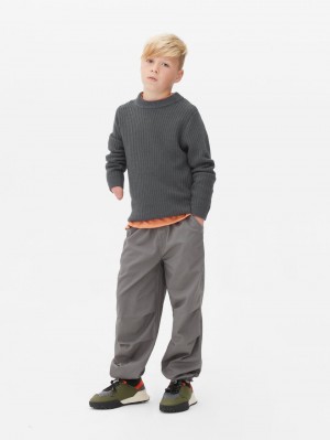 Primark Waffle Knit Truien Jongens Grijs | Nederland 68402-YHXE