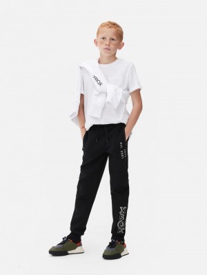 Primark Xbox Drawstring Joggingbroeken Jongens Zwart | Nederland 90672-FKGR