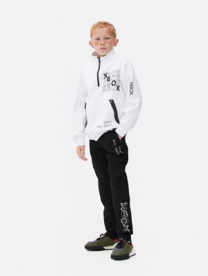 Primark Xbox Logo Sweatshirt Jongens Wit | Nederland 36750-FCSL