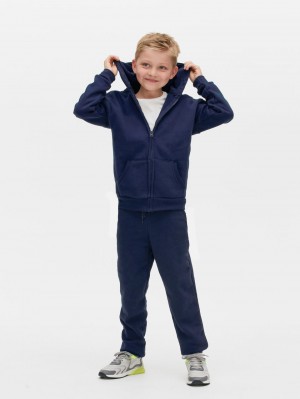 Primark Zip-Up Hoodie Jongens Donkerblauw | Nederland 73459-ARSU