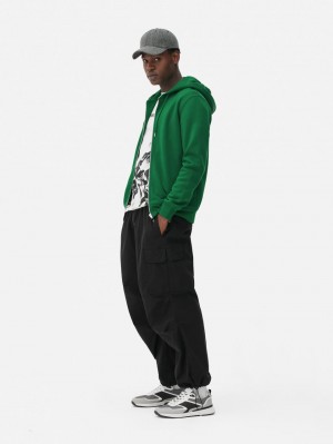 Primark Zip Hoodie Heren Groen | Nederland 01956-MRID