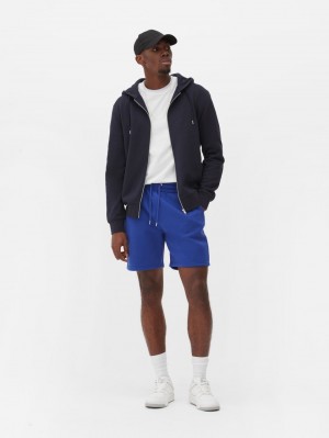 Primark Zip-up Essential Hoodie Heren Donkerblauw | Nederland 23409-GTLC