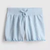 1,5-8 jaar | geribde Shorts met gekartelde rand