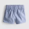 1,5-9 jaar | denimshort met paperbag-pasvorm