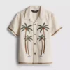 1,5-9 jaar | T-shirt met geborduurde palmboom