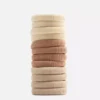 12-pack stoffen haarelastiekjes