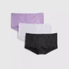 3-pack naadloze mini-boyshorts