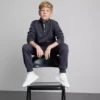 7-15 jaar | Set met sweatshirt met trechterhals en joggingbroek