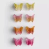 8-pack vlinder-klauwspeldjes