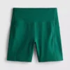 Actieve yogashort met hoge taille
