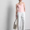 Babydoll-topje met V-hals