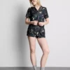Bratz pyjama met grafische print en boyfriend-short