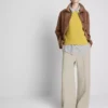 Chique broek met wijde pijpen
