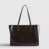 Crackle-tas van imitatieleer