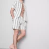 Gestreepte shorts voor pyjama's
