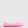Jelly ballerina's met platte schoenen