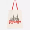 Katoenen city-tote met print