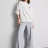 Katoenrijk sweatshirt met grafische martini-print