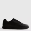 Lage sneakers met inzetstukken