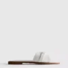Mule-sandalen met gesp