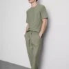 Pyjamabroek met textuur