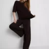 Relaxed T-shirt met hoog katoengehalte