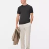 Slim-fit T-shirt met stretch