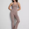 Sporttop met ronde hals