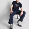 T-shirt met jachtclub-print