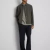 T-shirt met textuur en boxy pasvorm