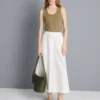 Tanktop met ronde hals en racerback