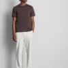 The Edit slim-fit katoenen T-shirt