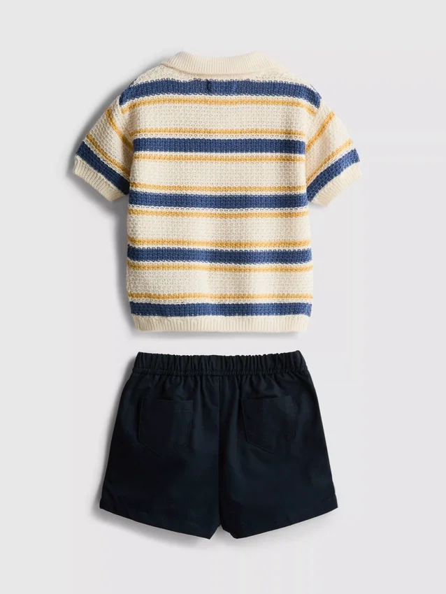 0-12 maanden | gebreid setje Shorts