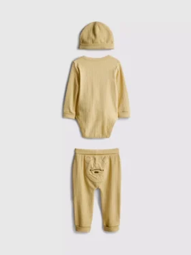 0-18 maanden | 3-delige Disney Winnie de Poeh ‘Room to Grow’-kleding set voor pasgeborenen