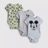 0-18 maanden | 3-pack Disney’s Mickey Mouse en Donald Duck ‘Room to Grow’ rompertjes voor pasgeborenen