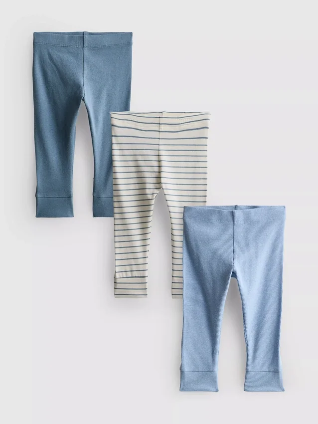 0-18 maanden | 3-pack legging voor pasgeborenen