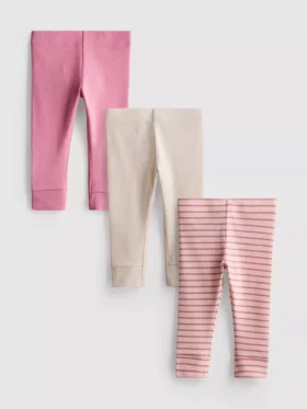 0-18 maanden | 3-pack legging voor pasgeborenen