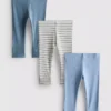 0-18 maanden | 3-pack legging voor pasgeborenen