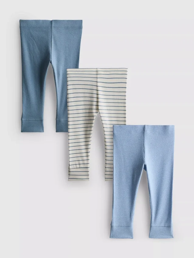 0-18 maanden | 3-pack legging voor pasgeborenen